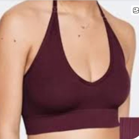 PINK Victoria's Secret Other - PINK Victoria's Secret Burgundy Bralette NWT Size M